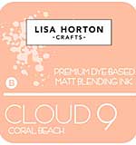 Lisa Horton Crafts - Matt Blending Ink Pad - Coral Beach