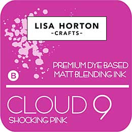 Lisa Horton Crafts - Matt Blending Ink Pad - Shocking Pink