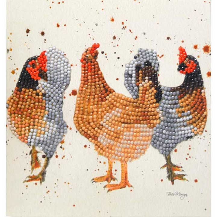 Sparkle Art Bree Merryn The Hen Party Diamond Art Card Kit