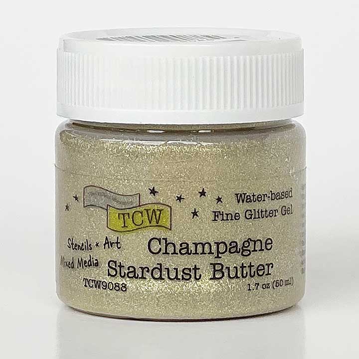 The Crafters Workshop Champagne Stardust Butter 50ml (TCW9088)