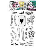 Art By Marlene Signature Collection Clear Stamp Playing Card Women (ABM-SI-STAMP650)