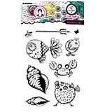 Art By Marlene Signature Collection Clear Stamp Underwater Party (ABM-SI-STAMP649)
