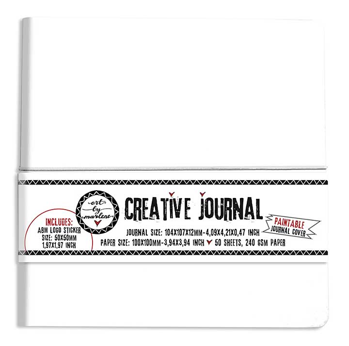 Art By Marlene Creative Journal with Paintable Journal Cover (ABM-ES-JOUR14)
