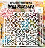 Aall and Create Stencil 6x6 Inch Corollas (AALL-PC-203)