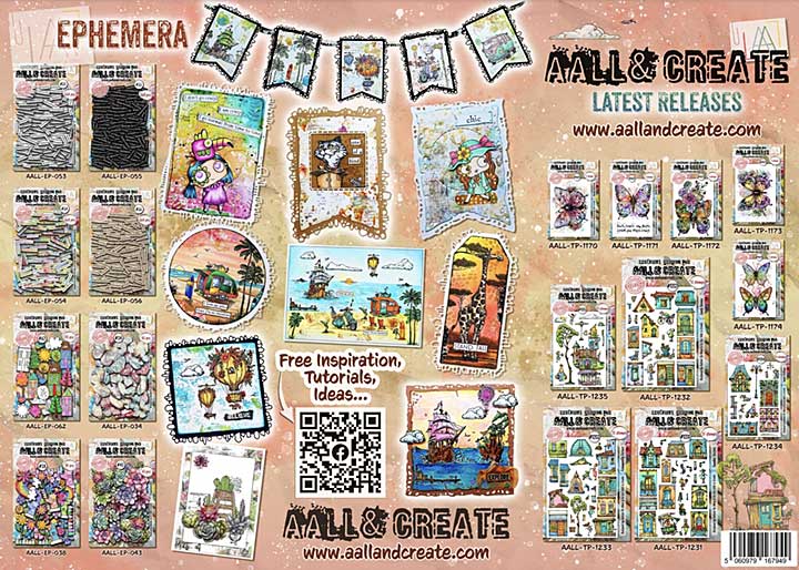 PRE: Aall and Create Flyer - July Collection 2024 (1 pc)