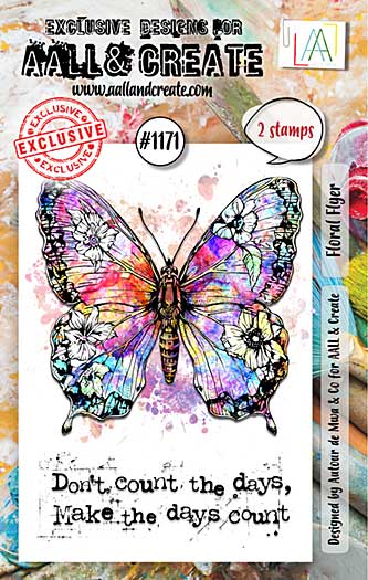 PRE: Aall and Create Stamp Set A7 Floral Flyer (0724)