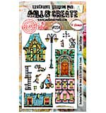 Aall and Create Stamp Set A6 Tudor Cottage (0724)