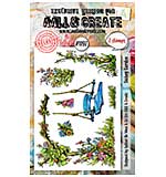 PRE: Aall and Create Stamp Set A6 Swing Garden (0724)