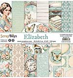 ScrapBoys Elizabeth 8x8 Inch Paper Pad