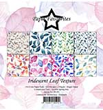 Paper Favourites Iridescent Leaf Texture 6x6 Inch Paper Pack