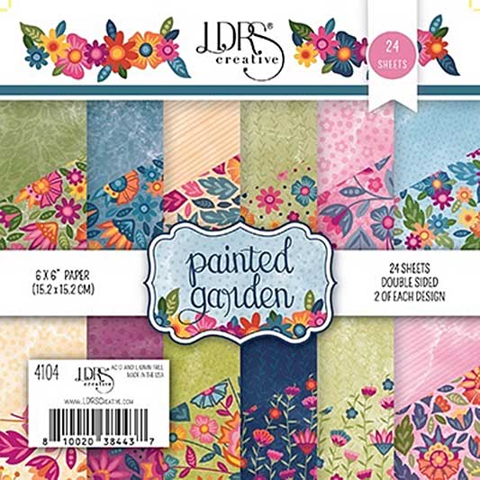 LDRS Creative Painted Garden 6x6 Inch Paper Pack (LDRS4104) (DISCONTINUED)