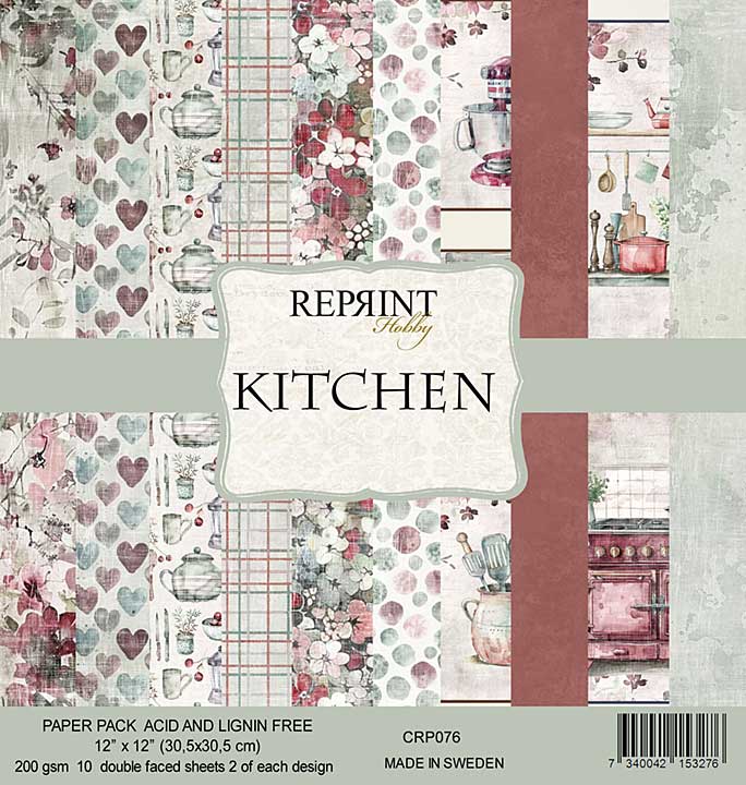 SO: Reprint Kitchen 12x12 Inch Paper Pack