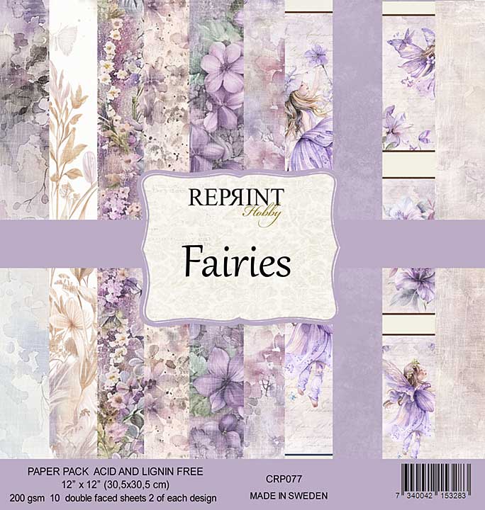 Reprint Fairies 12x12 Inch Paper Pack