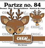 Crealies Partzz Dies No. 84 Deer