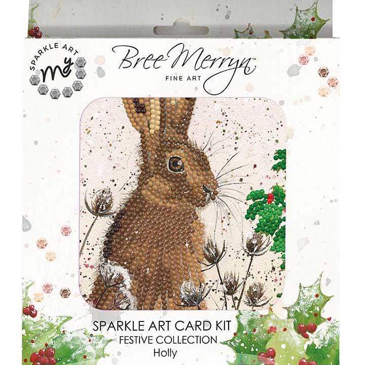 Sparkle Art Bree Merryn Holly (Hare) Card Kit