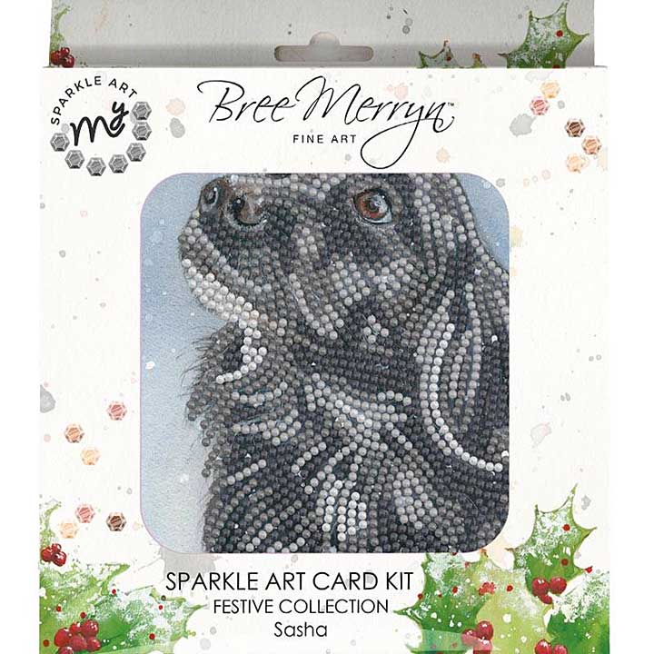 Sparkle Art Bree Merryn Sasha (Springer Spaniel) Card Kit