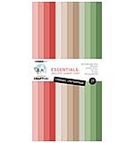 Creative Craftlab Classic Christmas Essentials Unicolor Paper Pad