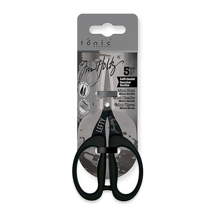 SO: Tonic Tim Holtz Tim Holtz 5 Inch Mini Snips Left Handed