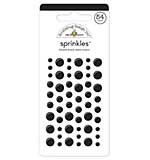 Doodlebug Design Beetle Black Sprinkles (54pcs)