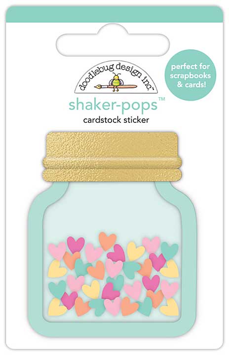 Doodlebug Design Saving All My Love Shaker-Pops