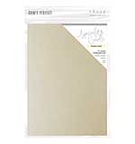 Craft Perfect Luxury Embossed Cardstock A4 5pk - Double Cream