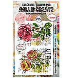 Aall and Create Stamp Set A6 Rosey Daze