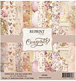 Reprint Congrats 12x12 Inch Paper Pack