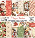 ScrapBoys Happy Christmas 6x6 Inch Paper Pad