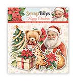 ScrapBoys Happy Christmas Double Sided Die Cut Elements (40pcs)