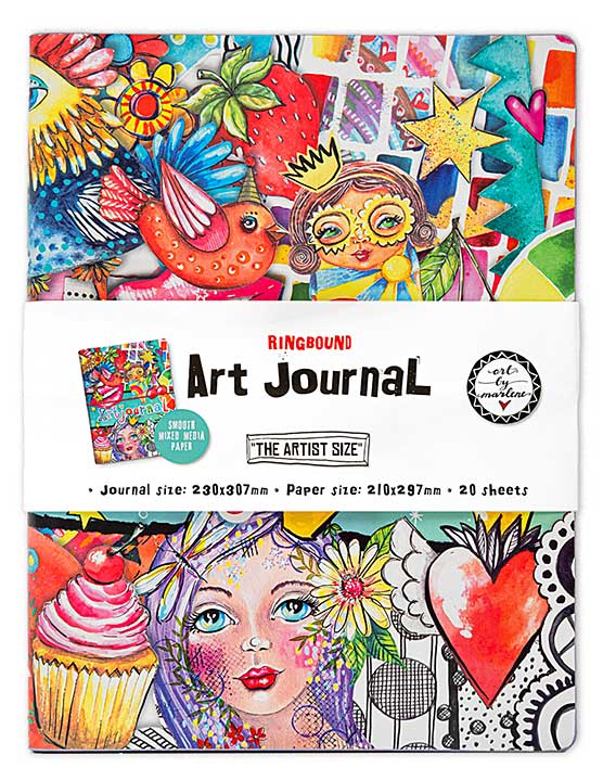 Art By Marlene Art Journal - The Artist Size