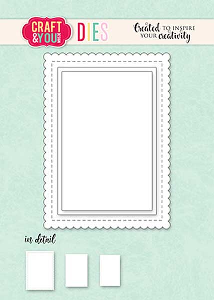 Craft and You Design ATC Biscuit Frame Set Dies