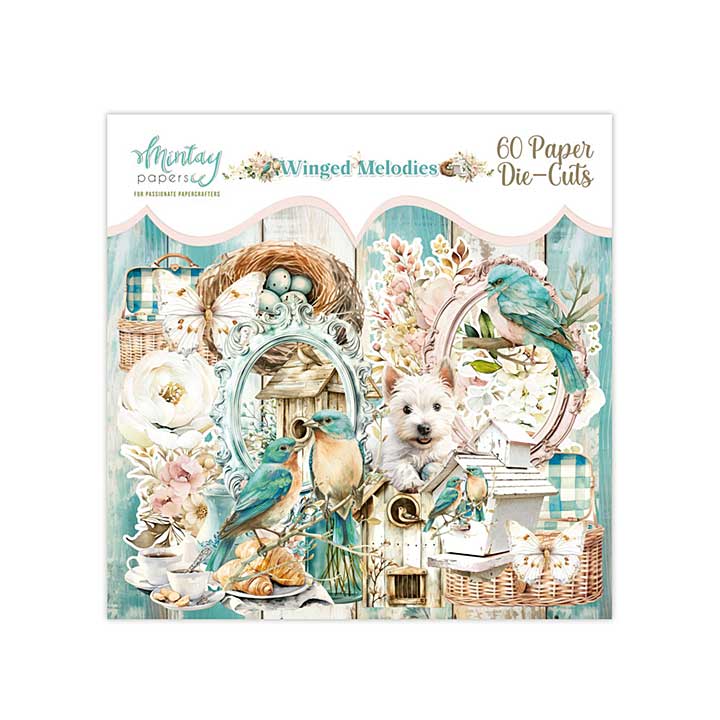 SO: Mintay Winged Melodies Paper Die-Cuts (60pcs)