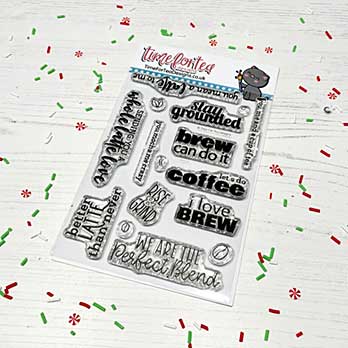 Time For Tea Designs The Perfect Blend A6 Clear Stamps