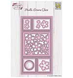 Nellie Snellen Multi Frame Dies Slimline Flowers (MFD176)