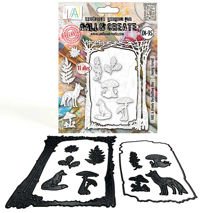 Aall and Create Forest Tales Die Set Furry Forest (Mar25)