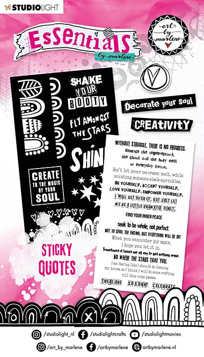 Art By Marlene Essentials Sticky Quotes