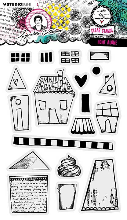 Art By Marlene Signature Collection Clear Stamp Home Alone