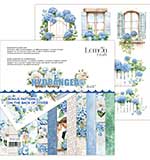 LemonCraft Dear Diary Hydrangea 8x8 Inch Paper Pad