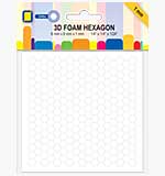 JEJE Produkt 3D Foam Hexagon 6x6x1mm (246pcs)