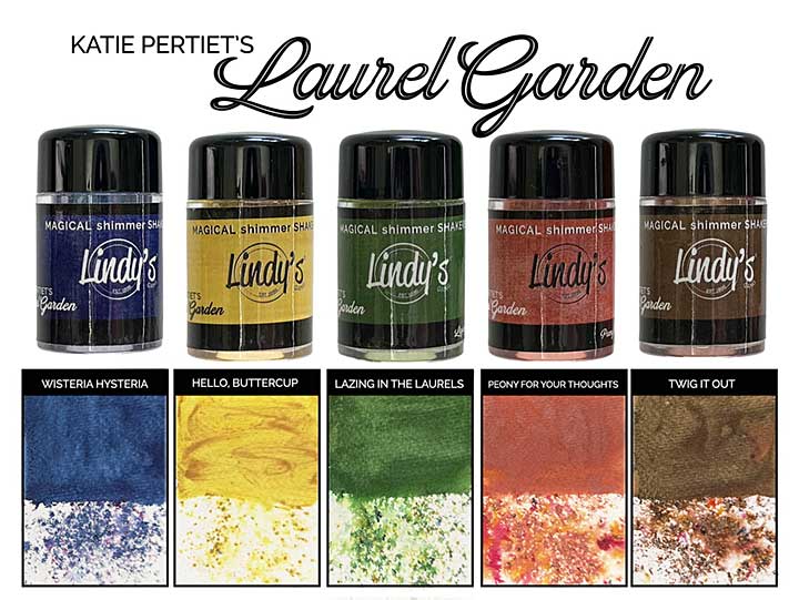 Lindys Stamp Gang Katie Pertiets Laurel Garden Magical Shaker 2.0 SET