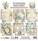 ScrapBoys Flowers Melody 6x6 Inch Paper Pad