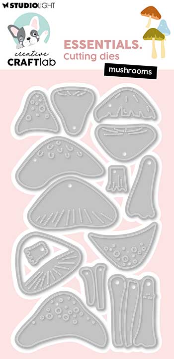 Creative Craftlab Mushrooms Essentials Cutting Die
