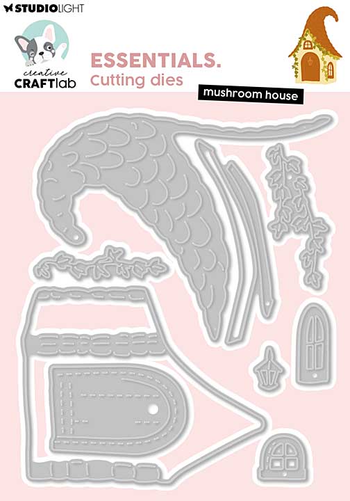 Creative Craftlab Mushroom House Essentials Cutting Die