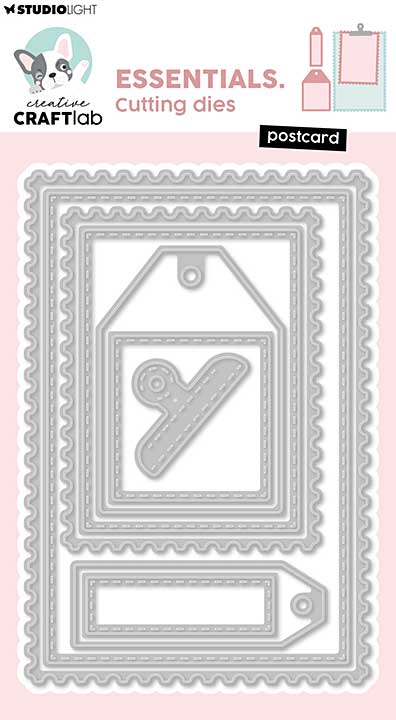 Creative Craftlab Postcard Essentials Cutting Die