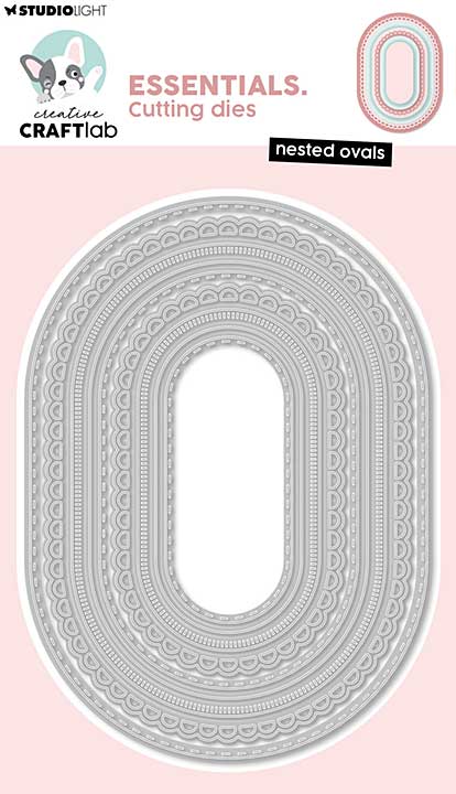 Creative Craftlab Nested Ovals Essentials Cutting Die