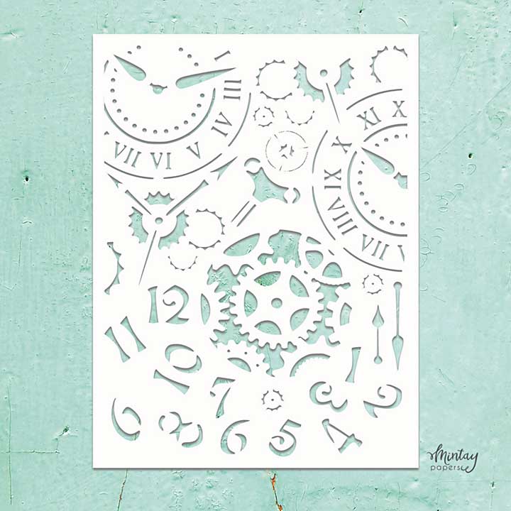 Mintay Kreativa Stencil 6x8 Inch Mixed 7