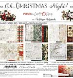 Craft OClock Oh Christmas Night 8x8 Inch Basic Papers Set