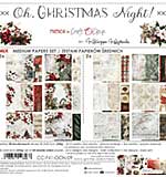 Craft OClock Oh Christmas Night 8x8 Inch Medum Papers Set