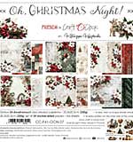 Craft OClock Oh Christmas Night 8x8 Inch Paper Set