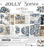 Craft OClock Jolly Season 6x6 Inch Paper Set